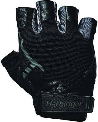 Gants courts Harbinger Pro - Noir - Black Large, Noir