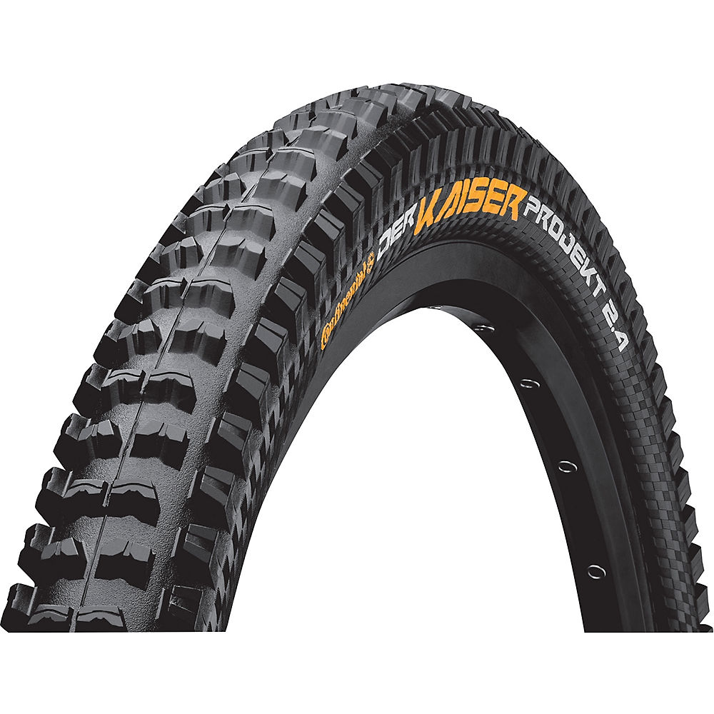 Pneu VTT Continental Der Kaiser 2.4 Projekt - Noir - Folding Bead