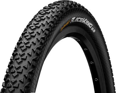 Continental Race King ProTection Folding MTB Tyre - Black - 26", Black