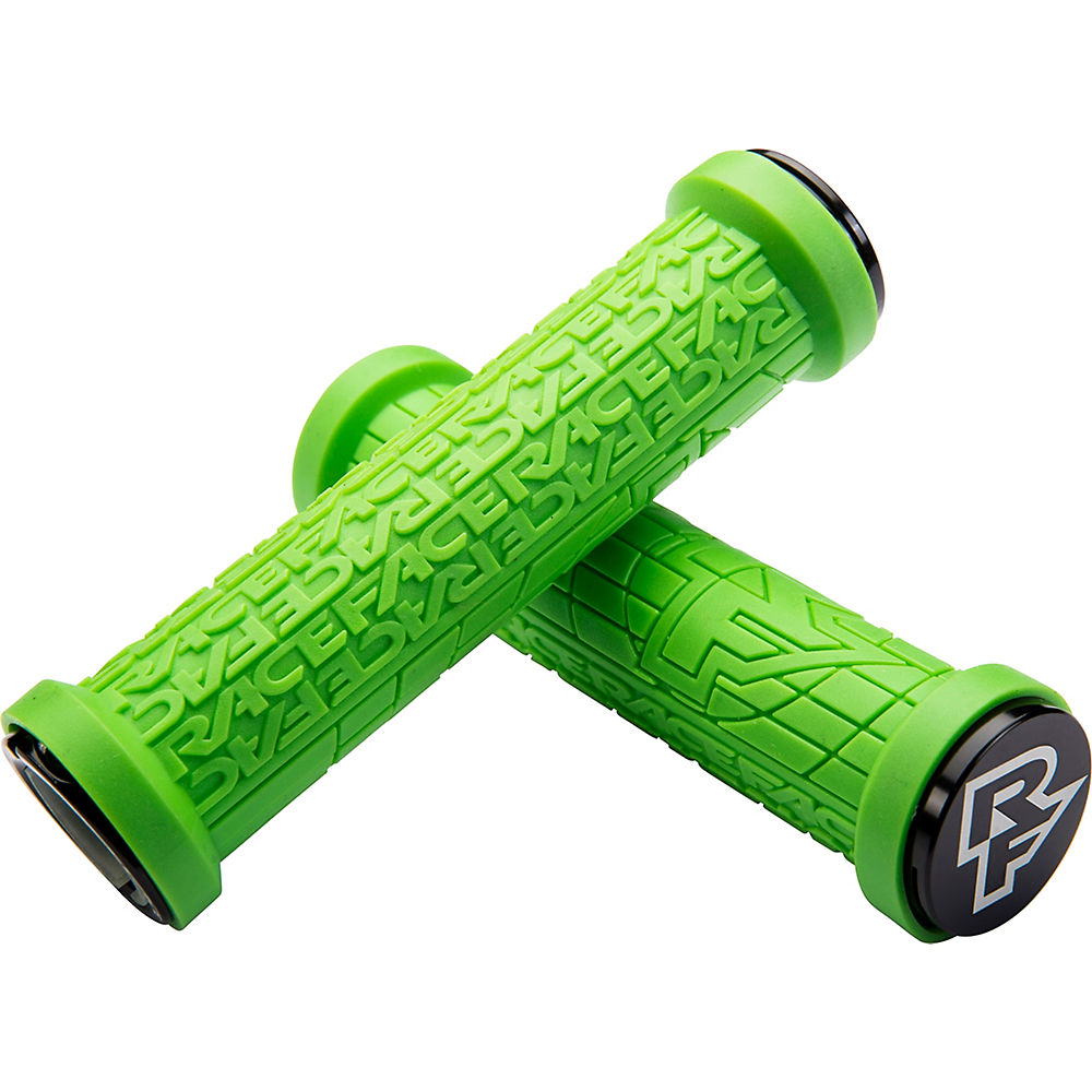 Image of Race Face Grippler Lock-on Mountain Bike Grips - Green - 33mm, Green