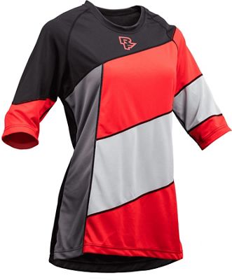 Maillot Race Face Khyber (manches 3/4, 2018)  - Rouge - XS, Rouge