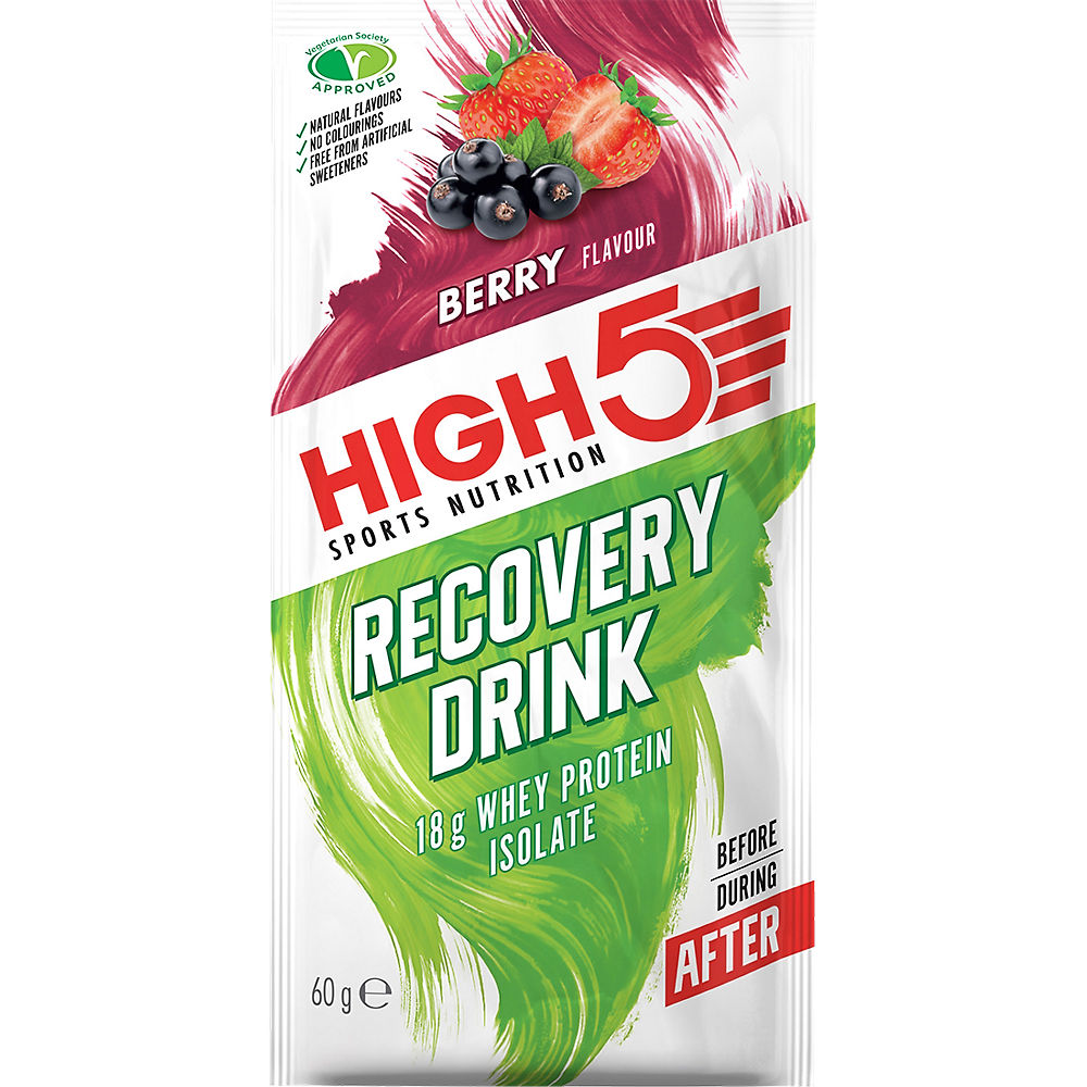 Sachets de boisson High5 Protein Recovery (60 g x 9) - 60g x 9, n/a