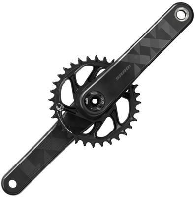 SRAM XX1 Eagle 12sp DM MTB Chainset - DUB - Black, Black
