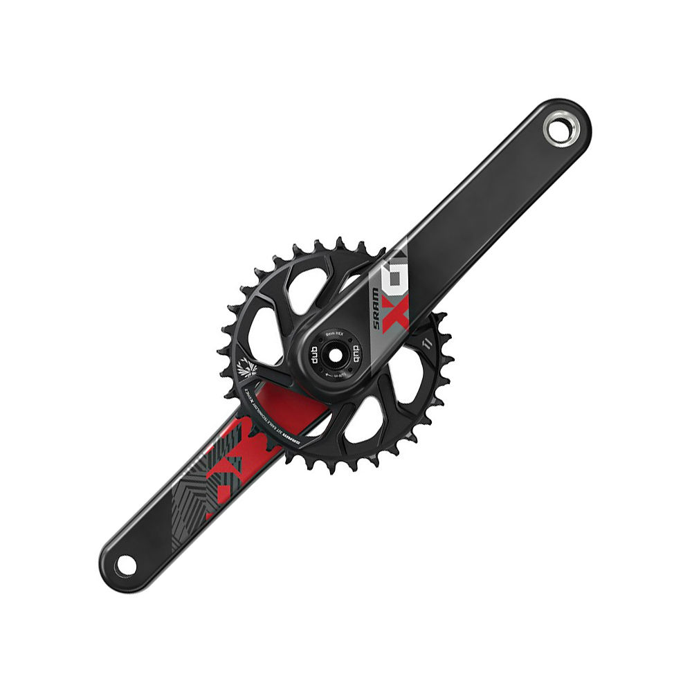Pédalier SRAM SRAM X01 Eagle DUB DM - Rouge, Rouge