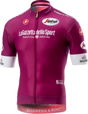 Maglia Castelli Giro Race (zip integrale)  - Ciclamino - XXXL, Ciclamino