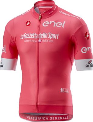 Maglia Castelli Giro Race (zip integrale)  - Rosa Giro - XXL, Rosa Giro