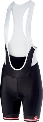 Salopette donna Castelli Giro Velocissima  - Nero-Rosa Giro - XS, Nero-Rosa Giro