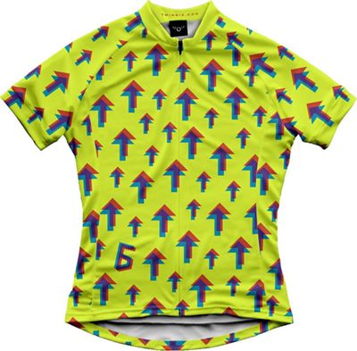 Maillot Twin Six Nomad Femme (manches courtes) - Jaune