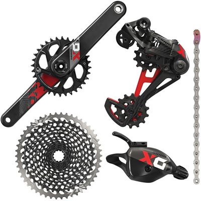 Groupe SRAM X01 Eagle DUB (12 vitesses) - Rouge - 10-50t