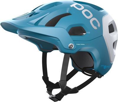 POC Tectal Race SPIN Helmet - Basalt Blue-Hydrogen White Matt - XS/S}, Basalt Blue-Hydrogen White Matt