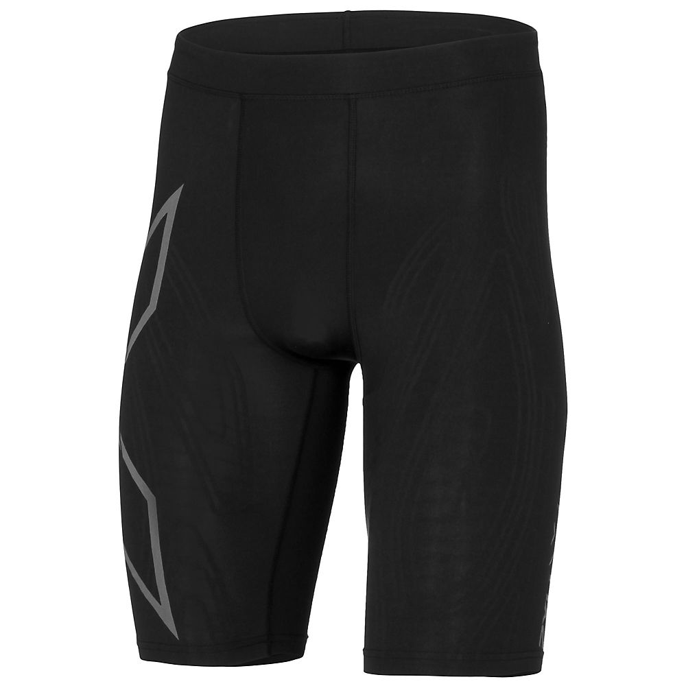 Cuissard court 2XU MCS Run Compression - Black-Nero - XXL