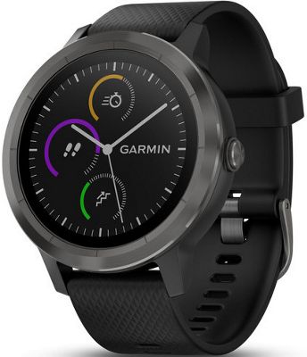 Montre GPS intelligente Garmin Vívoactive 3 (grise) - Black - Slate