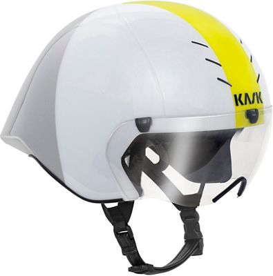 Kask Mistral Aero Helmet - white-silver - L}, white-silver