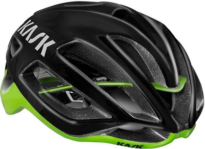 KASK Protone, Road helmet-Black/Lime-59cm - 62cm