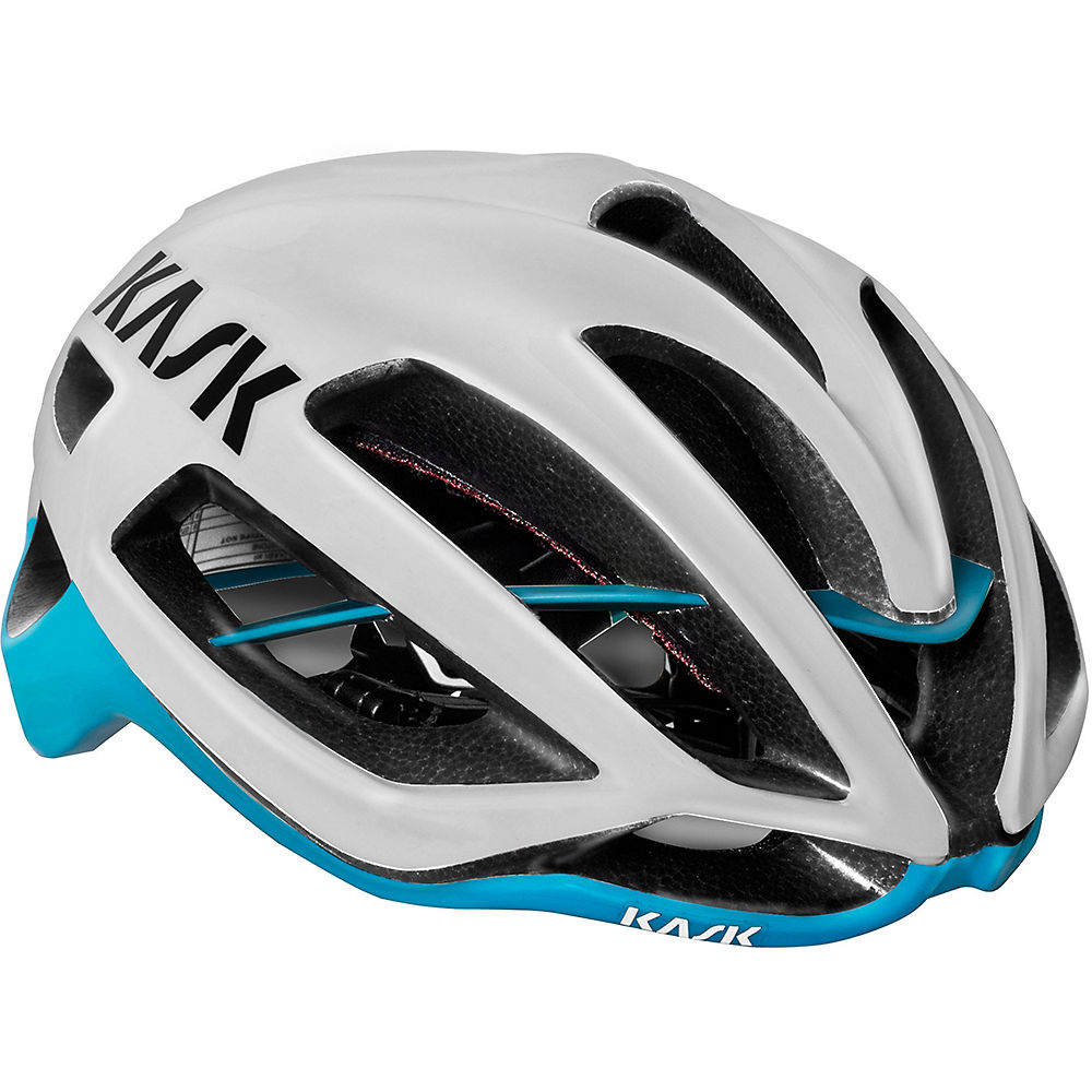 Casque de route Kask Protone - Blanc-Bleu