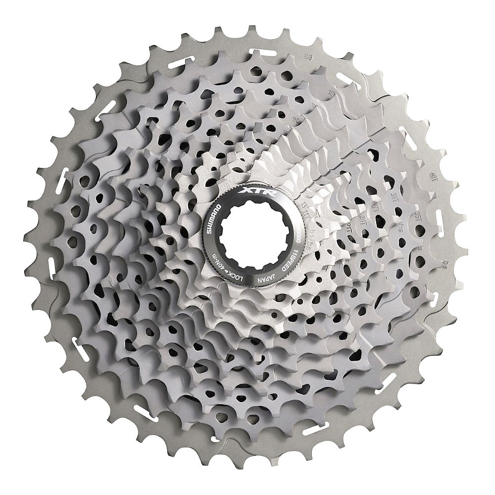 Cassette Shimano XTR M9001 (11 vitesses) - Argent - 11-40t, Argent