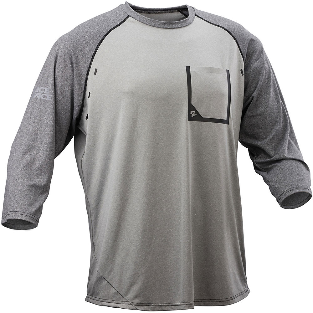 Maillot 3/4 Race Face Stage 2018 - charcoal-black