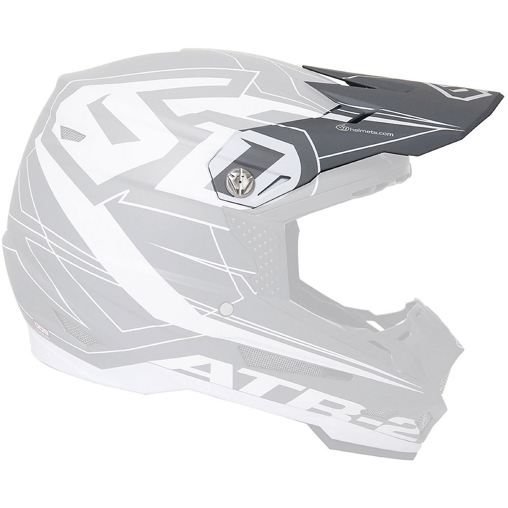 Visière de casque 6D ATR-2 Aero - Gris - One Size