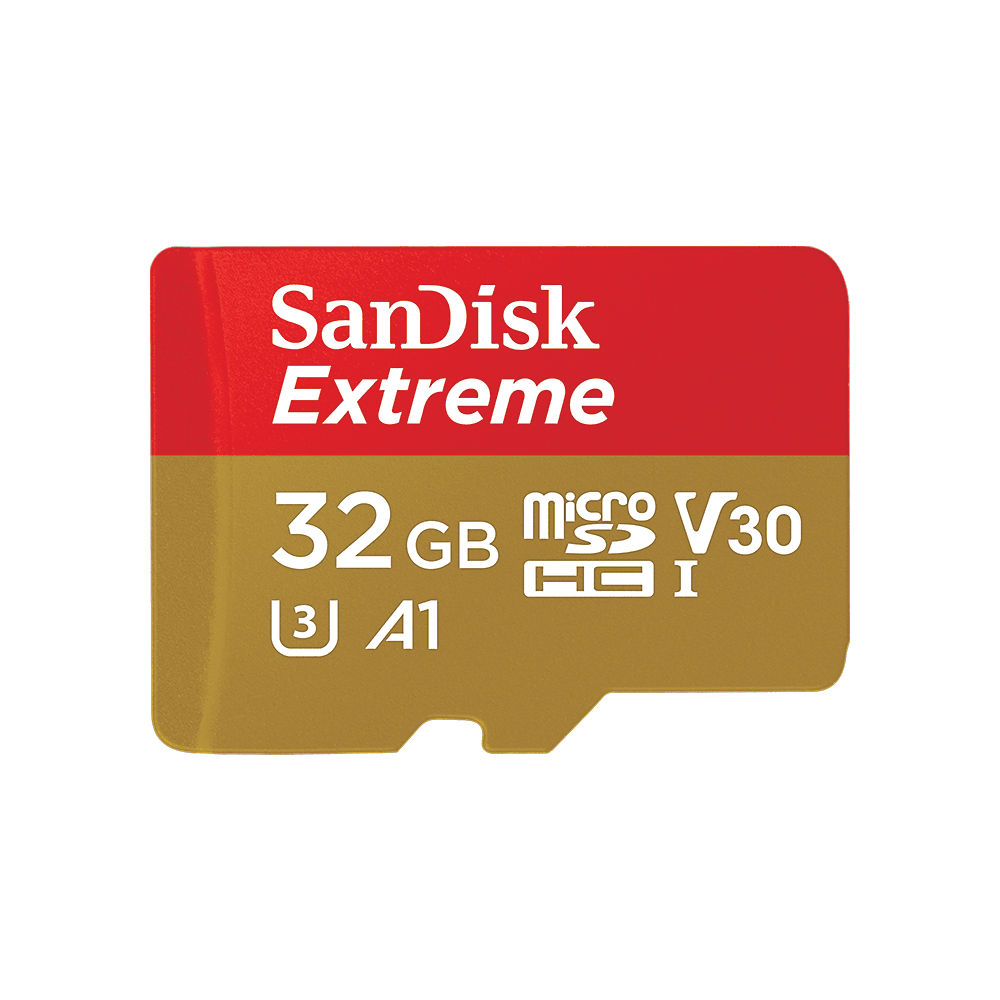 Image of Carte Sandisk Extreme MicroSDXC (32 GB) 2018 - Noir, Noir