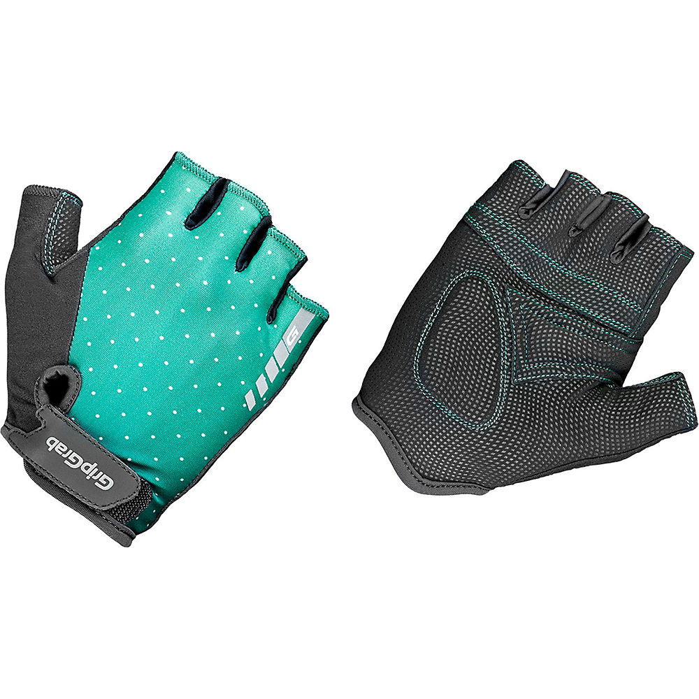Gants courts GripGrab Rouleur Femme - Vert, Vert