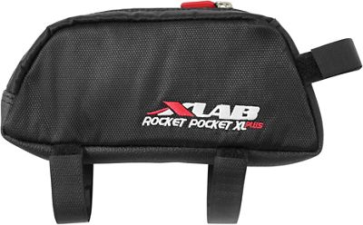 Sacoche de tube XLab Pocket Rocket XL Plus - Noir, Noir