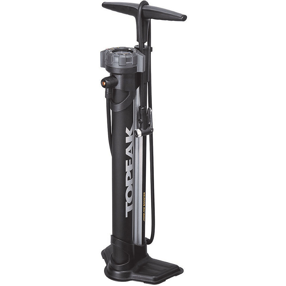 Pompe à pied Topeak Joe Blow Booster - Noir, Noir