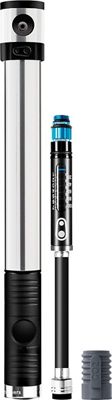 crankbrothers Klic HV Hybrid CO2 Mini Hand Pump - Black, Black