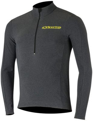 Maglia Alpinestars Booter Warm  - Black-Acid Yellow - XL, Black-Acid Yellow