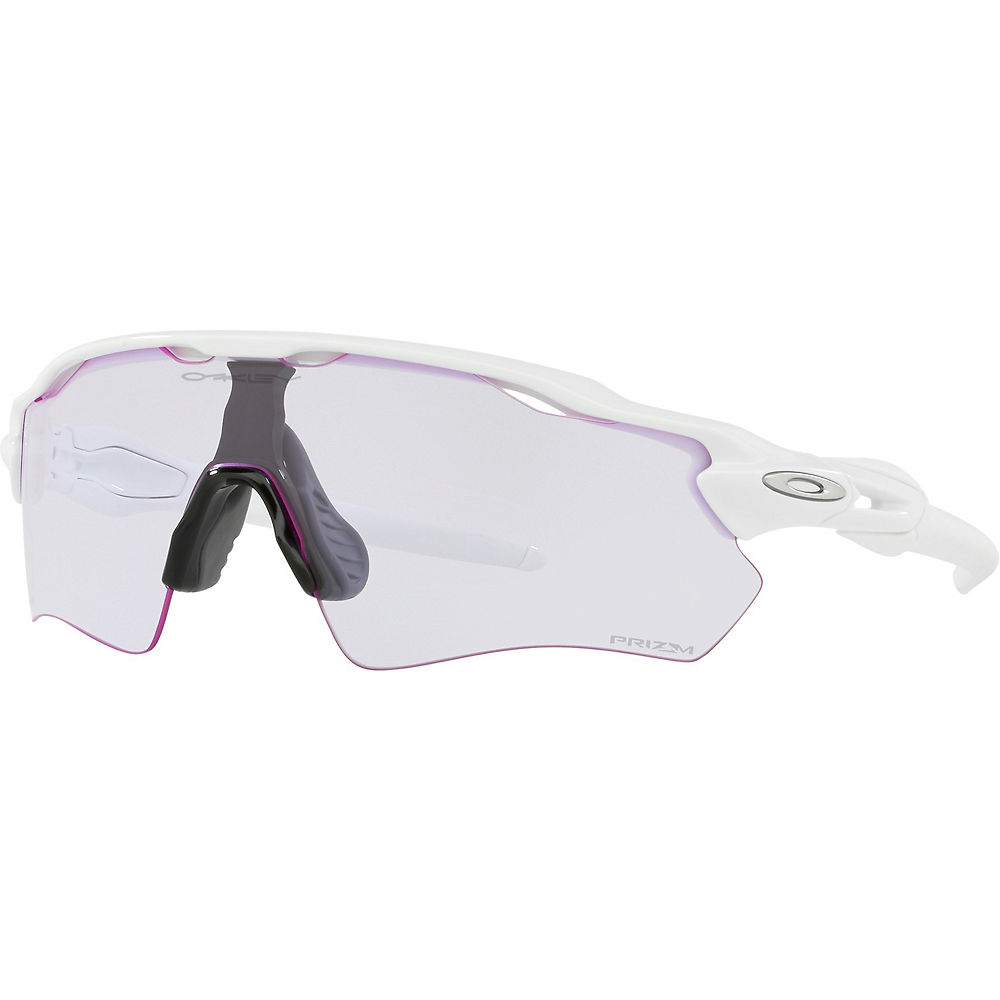 Lunettes de soleil Oakley Radar EV Path Prizm Low Light 2018 - Blanc poli