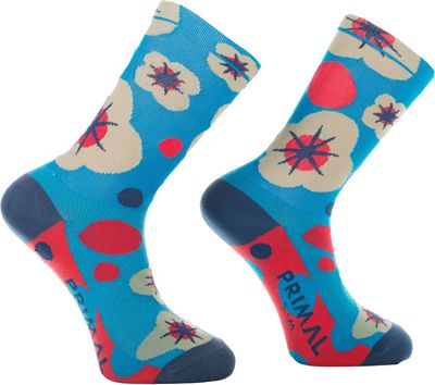 Primal Floral Explosion Socks - Multi - L/XL/XXL}, Multi