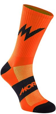 Image of Chaussettes Morvelo Series Emblem - Orange - S/M, Orange