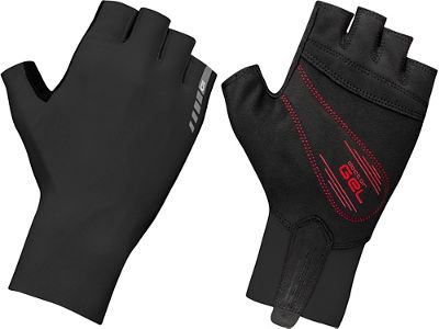 GripGrab Aero TT Short Finger Gloves - Black-Black - M}, Black-Black