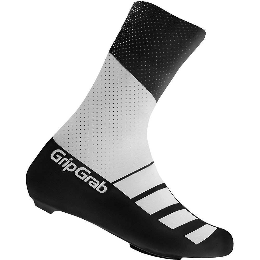 Couvre-chaussures GripGrab RaceAero TT - Blanc-Noir - M