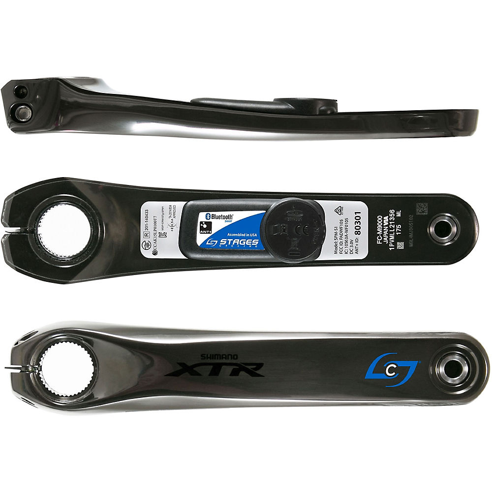 Capteur de puissance Stages Cycling Power G3 L XTR M9000 - Noir