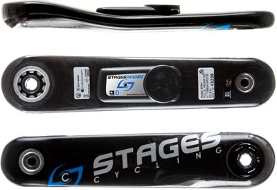 Stages Cycling Power G3 L - Stages Carbon GXP Road - Black, Black