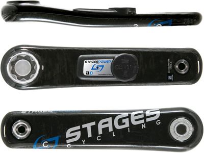 Stages Cycling Power Meter G3 L - Stages Carbon BB30 - Black, Black