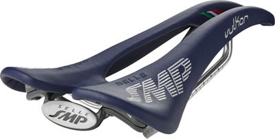 Selle SMP Vulkor Bike Saddle - Blue - 136mm Wide, Blue