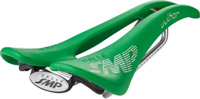 Selle SMP Vulkor Bike Saddle - Italian Green - 136mm Wide, Italian Green