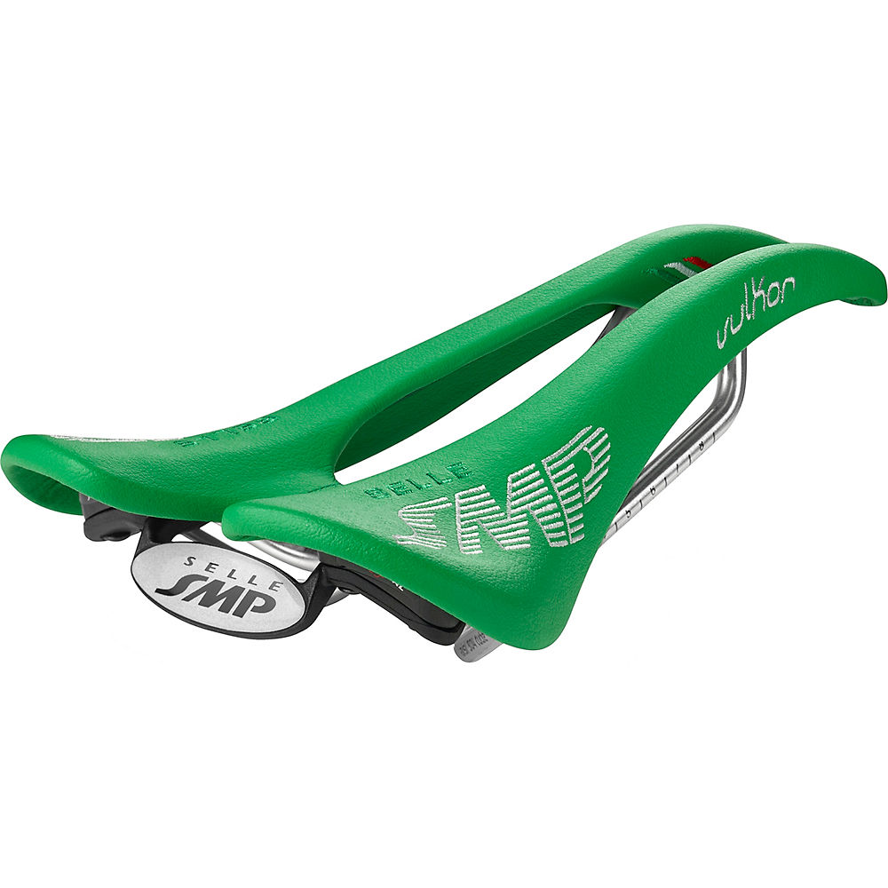 Selle Selle SMP Vulkor - Italian Green - 136mm Wide, Italian Green