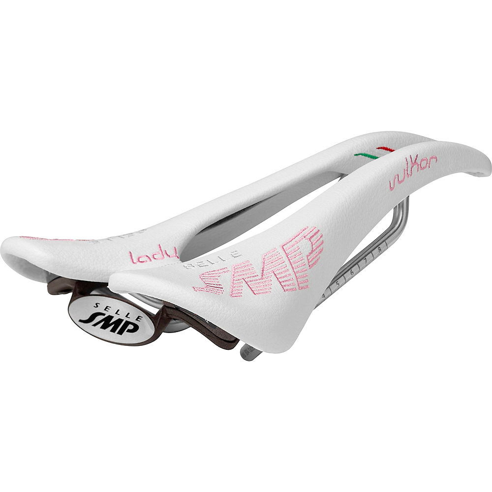Selle Selle SMP Vulkor Femme - Blanc - 136mm Wide, Blanc