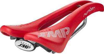 Selle SMP Nymber Bike Saddle - Red - 139mm Wide, Red