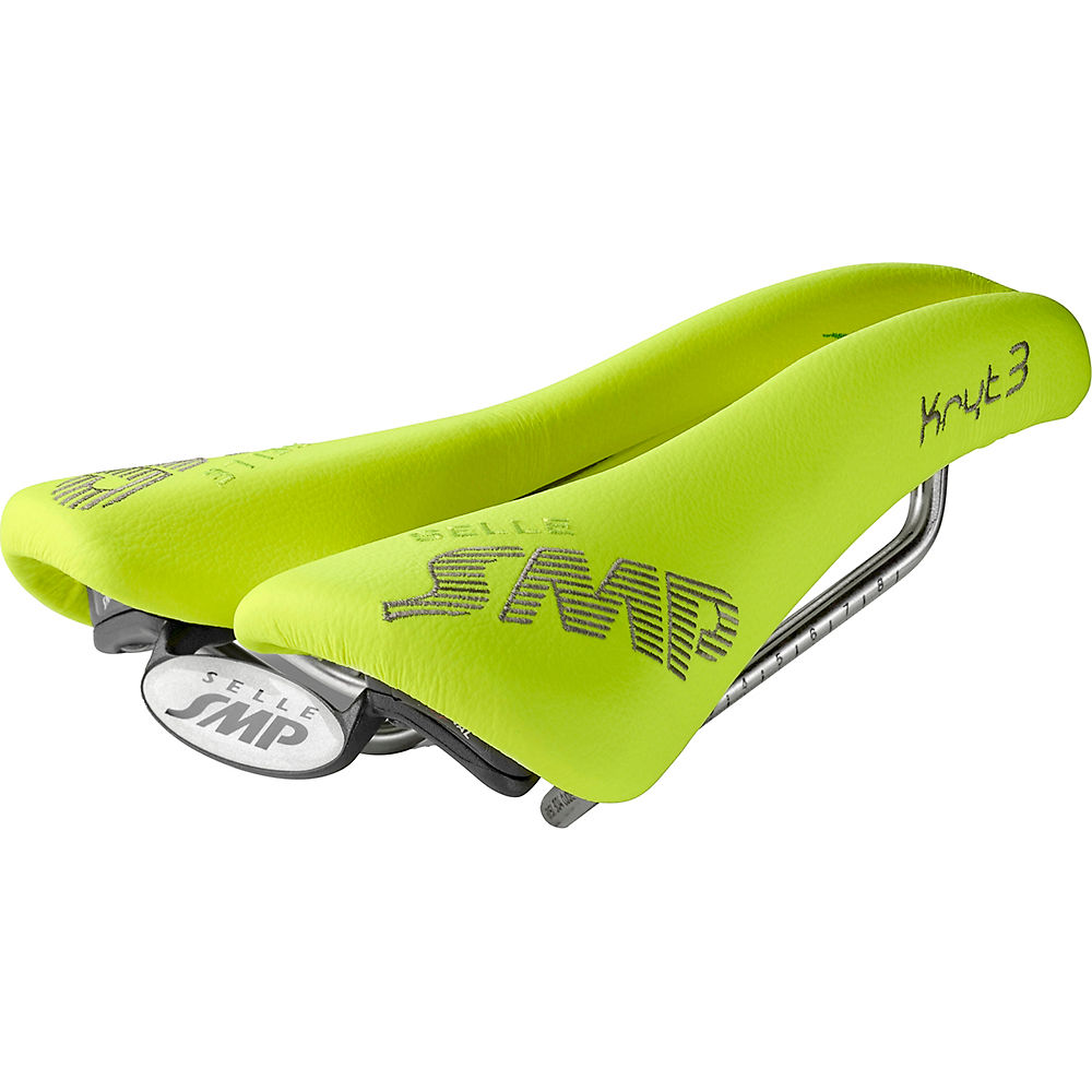 Selle Selle SMP KRT3 - Jaune fluo - 132mm Wide, Jaune fluo