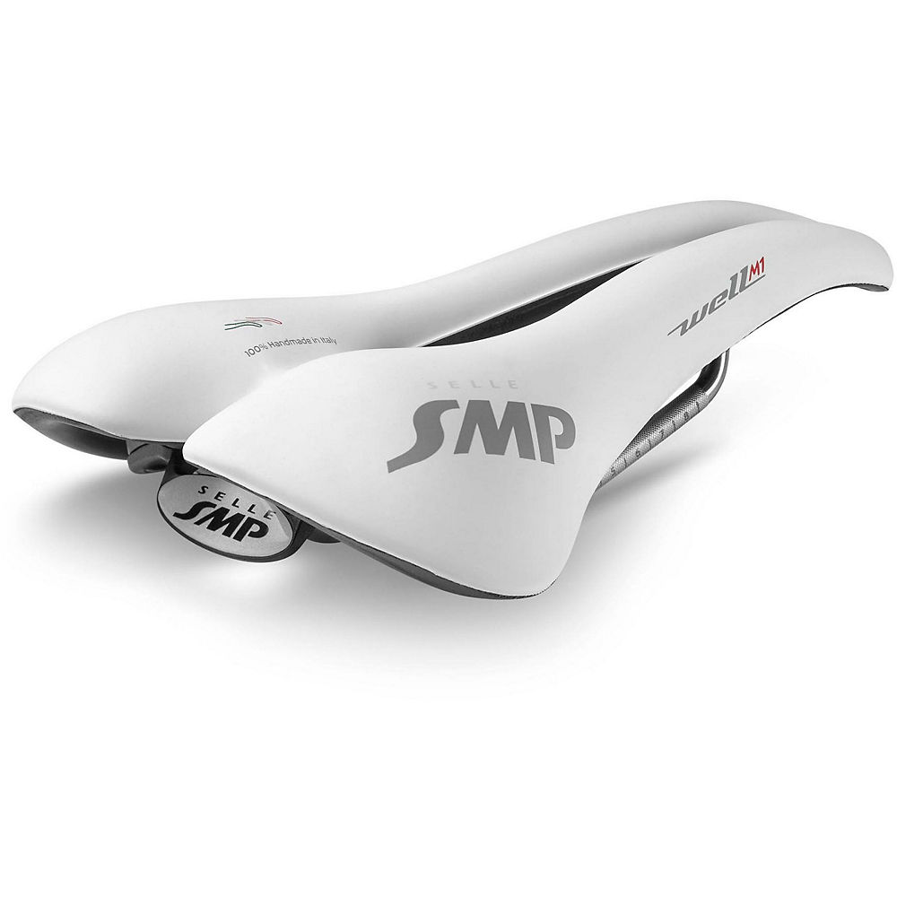 Selle SMP Well M1 Saddle – White – Regular, White