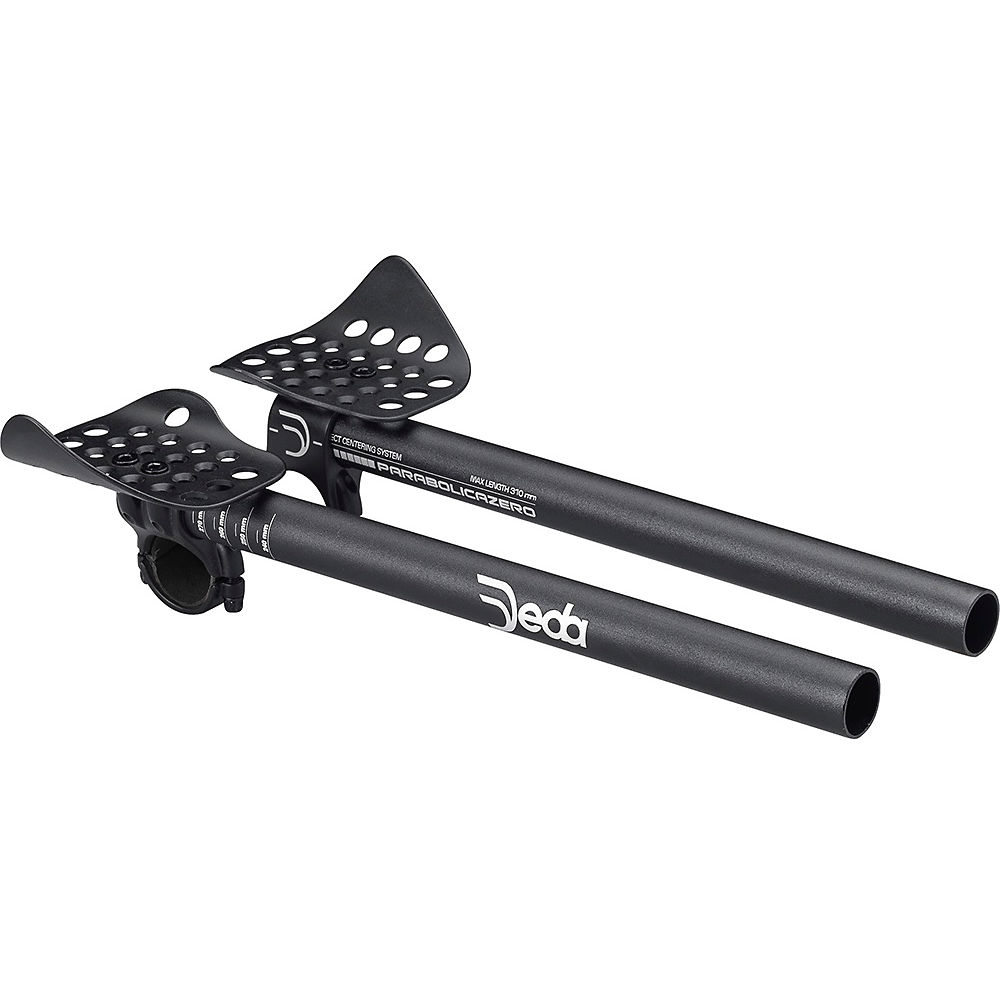 Prolongateurs Deda Elementi Parabolica Zero Clip-On - Noir - 31.7mm, Noir