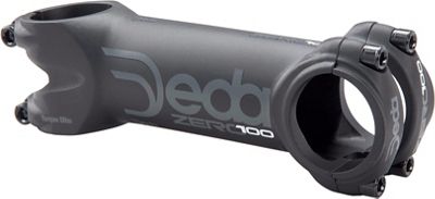 Deda Elementi Zero100 Bike Stem - Black on Black - 1.1/8", Black on Black