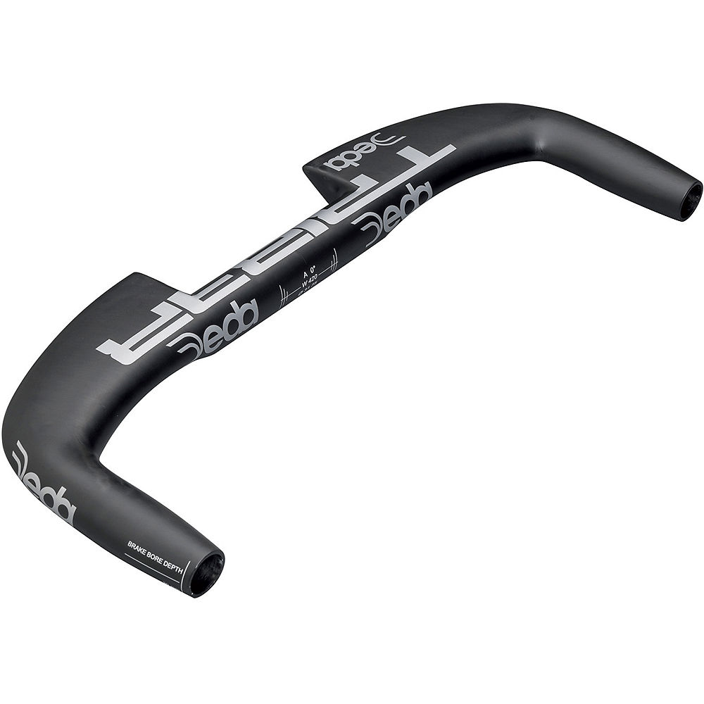 Cintre Deda Elementi Tribar Aero (carbone) - Noir - 31.7mm, Noir