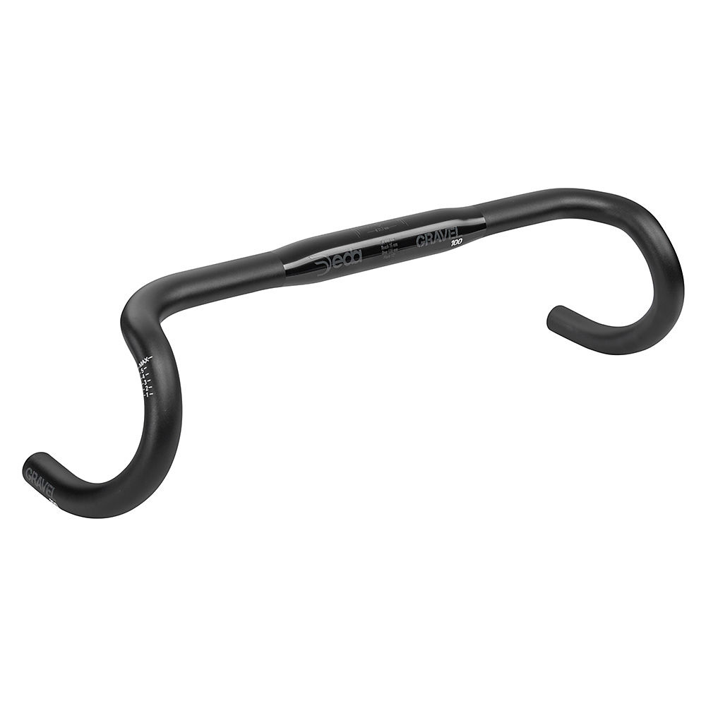 Cintre Deda Elementi Gravel100 RHM - Noir on Noir - 31.7mm, Noir on Noir