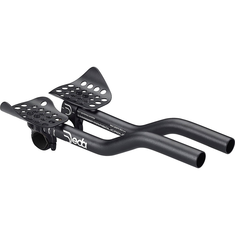 Prolongateur de cintre Deda Elementi Parabolica Due Clip-On - Noir - 31.7mm, Noir