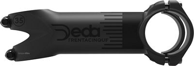 Deda Elementi Trentacinque 35 Stem - Polished On Black - 1.1/8", Polished On Black