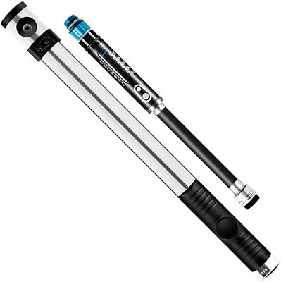 Mini-pompe crankbrothers Klic (avec jauge HP) - Argent